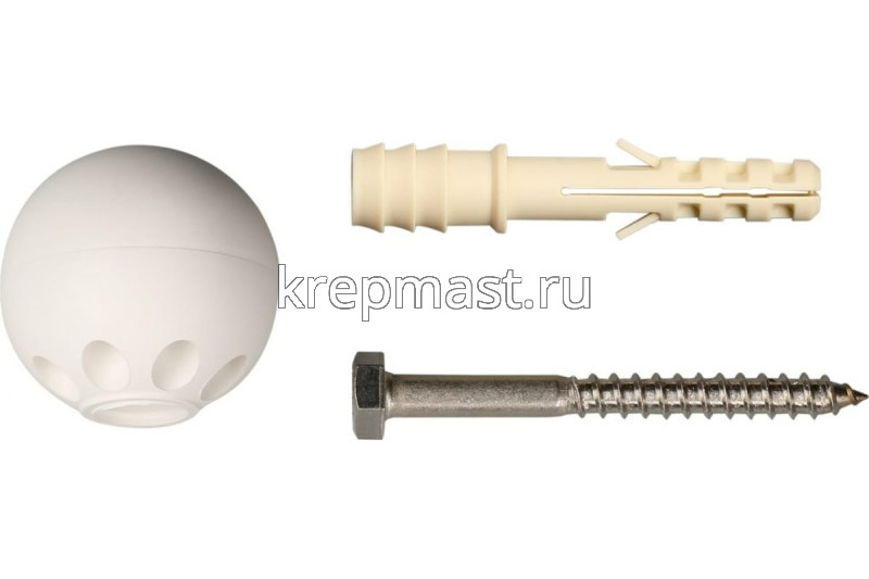 Ограничитель дверной ЕВРОПАРТНЕР цвет.белый