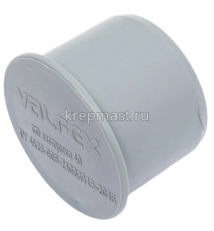 Заглушка п/п D 40 для канализации