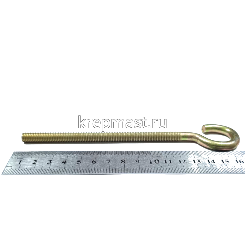 Винт с крюком 8х120(150)