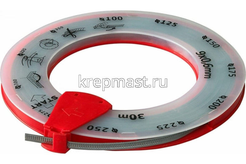 Хомут ленточный (уп.30м)