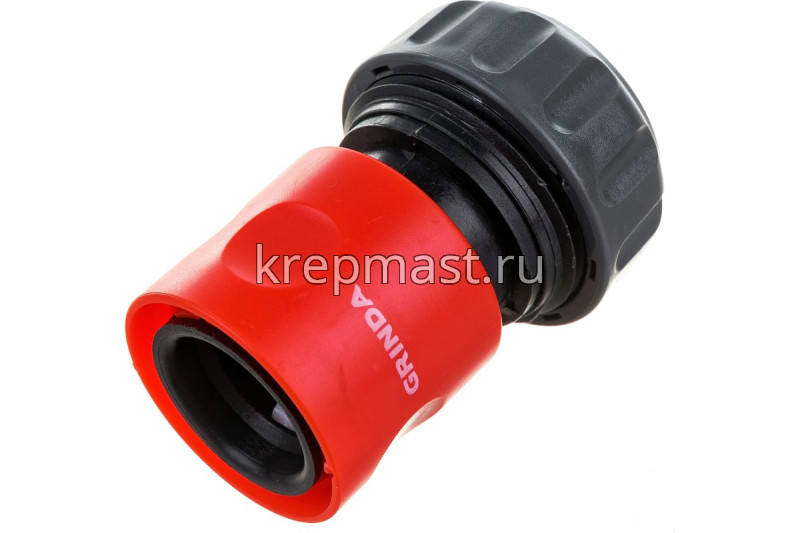 Соединитель GRINDA из ударопроч. пластмассы 3/4"