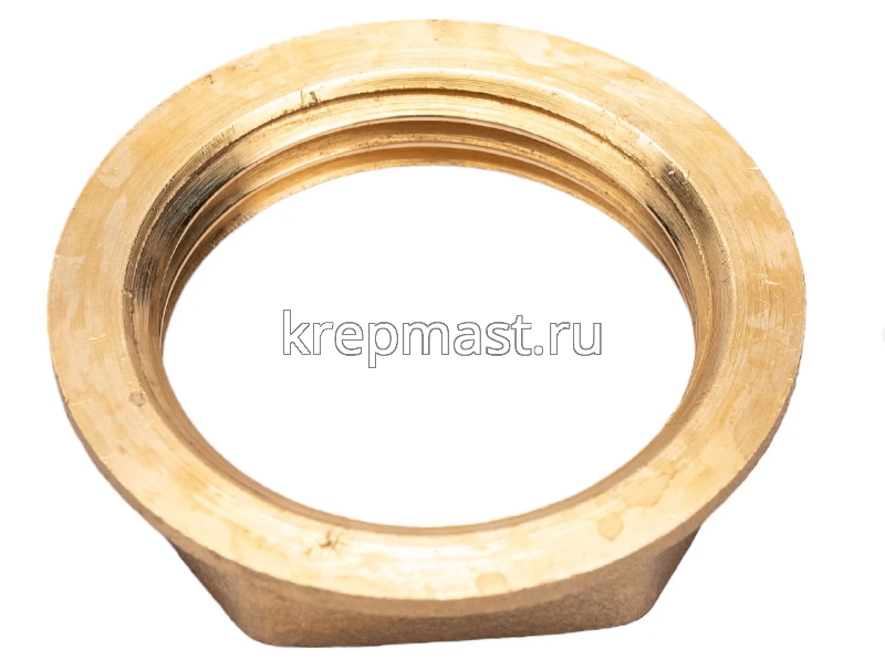Контргайка с бор-ком 3/4" вн. латунь