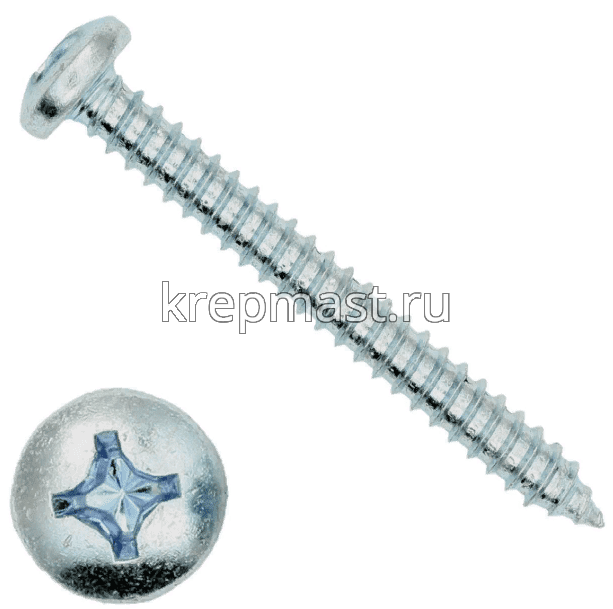 Саморез п/сфер гол. 4,2 х60 DIN 7981