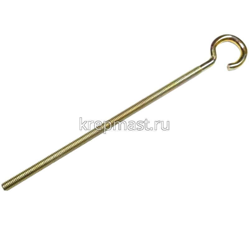Винт с крюком 6х150
