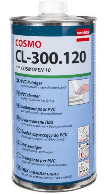 Очиститель для окон COSMOFEN 10 металл.банка 1000мл