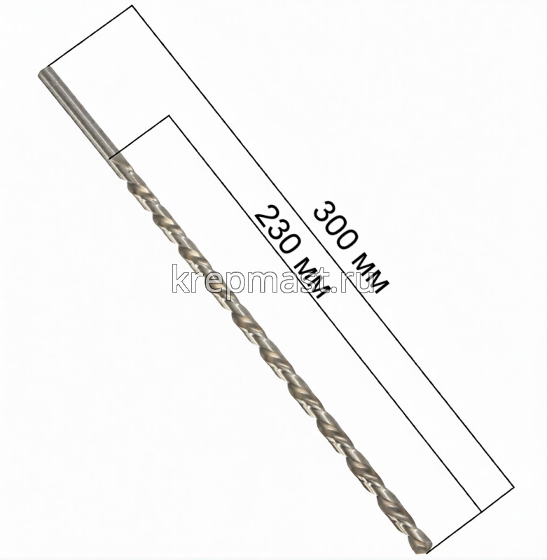 Cверло по металлу Long 3,0х 300мм