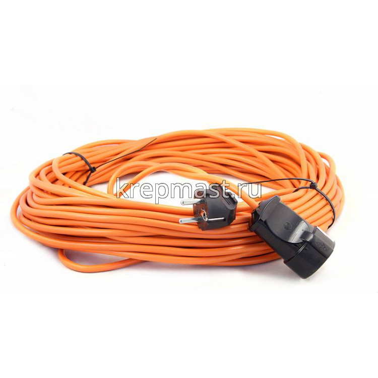 Удлинитель б/катушки 1х40м ПВС 3х0,75 c/з НА РАМКЕ