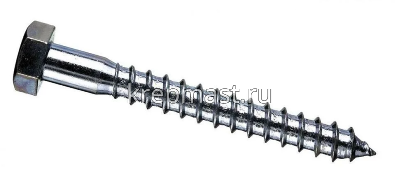 Шуруп д/ крепления дер. лаг 12х 80
