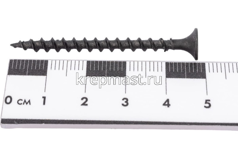 Саморез по дереву оксид. 3,5х50(51) Китай