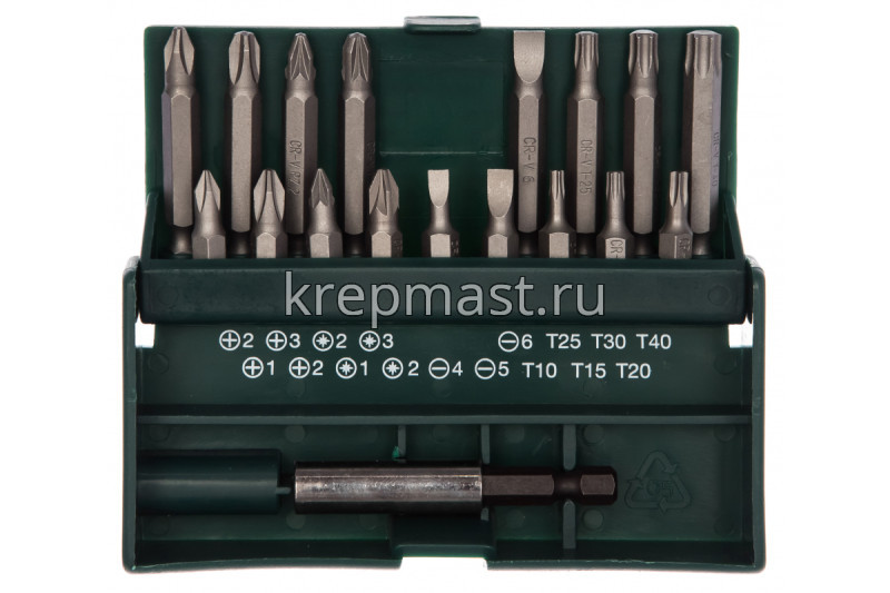 Набор KRAFTOOL бит EXPERT с магнит.адаптером 18пред