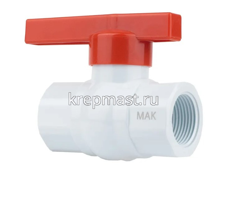 Кран шар 3/4 М/М рычаг п/п МАК 472