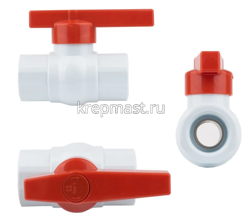 Кран шар 3/4 М/М рычаг п/п МАК 472