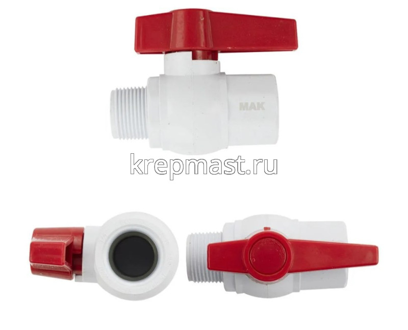 Кран шар 3/4 М/Р рычаг п/п МАК 473