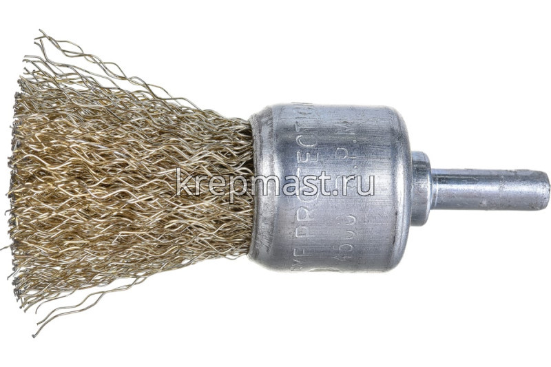 Корщетка- венчик 24мм для ДРЕЛИ FIT латунь