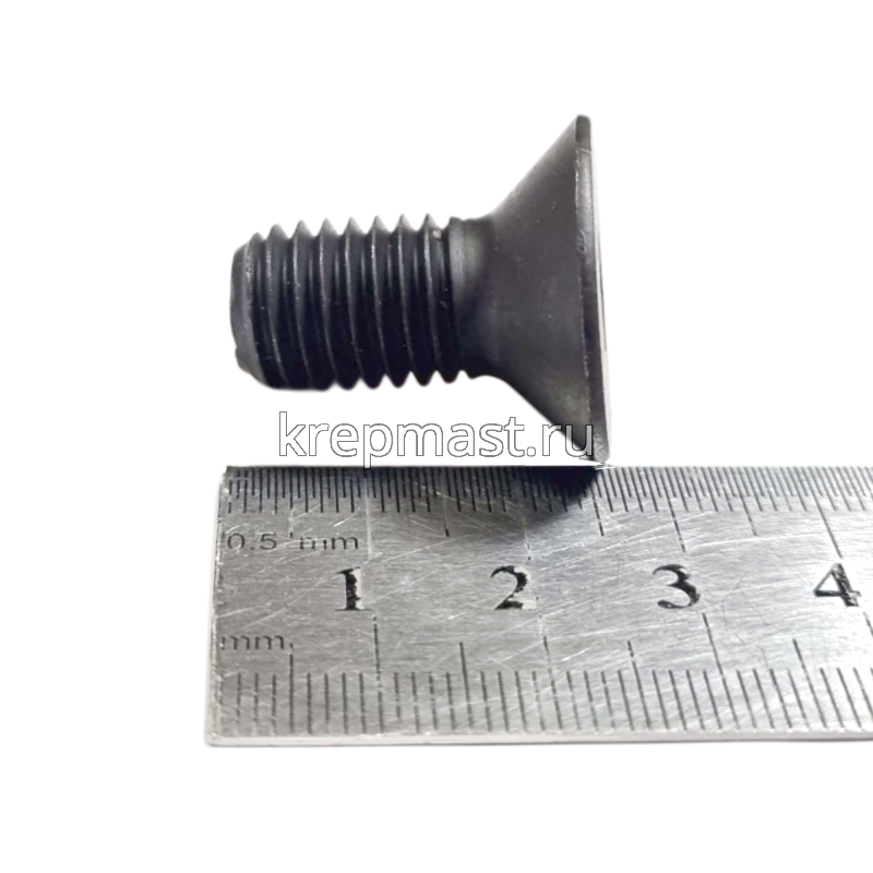 Винт с внут. шестиг. потай голов. 12х 25 кл.пр.10,9 DIN 7991 ЧЕРНЫЙ