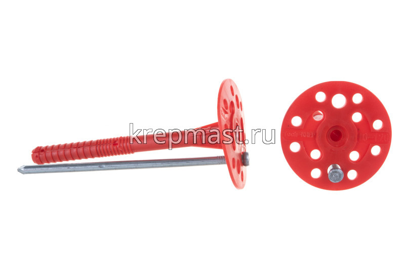 Дюбель д/изоляц. с мет гвоздем 10х120