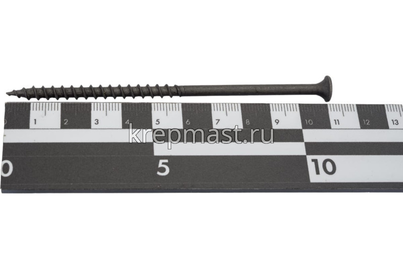 Саморез по дереву оксид. 4,8х110 Китай