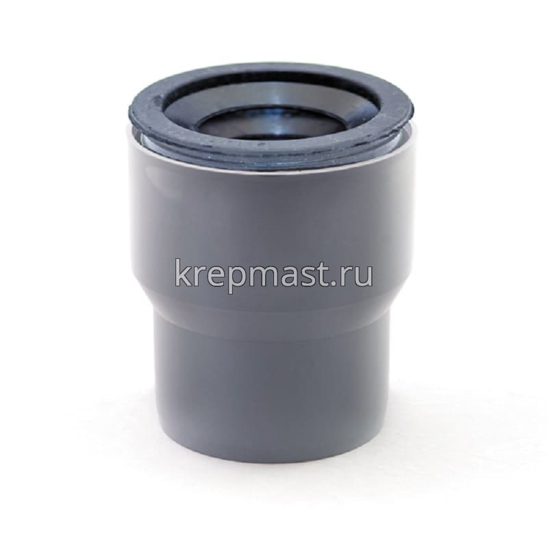 Редукция ПП 110х124 с манжетой (с чугуна на пластик)
