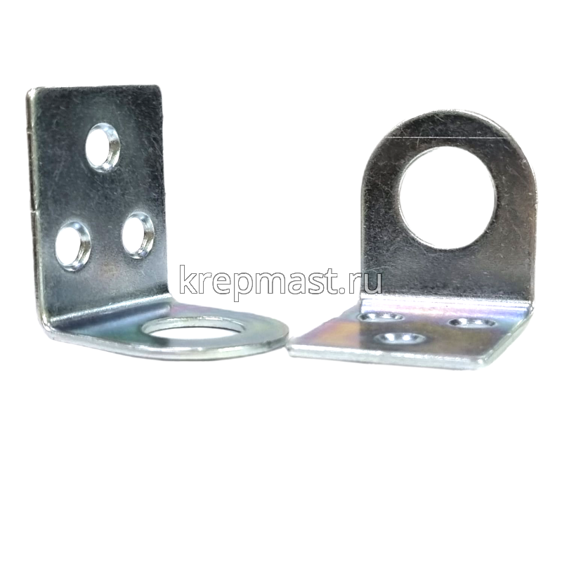 Проушина угловая 30х 40мм цинк