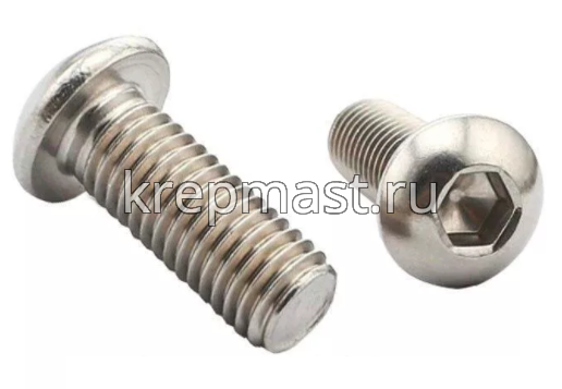 Винт с внутр.шестигр. 6х30 нерж. А2 ISO 7380